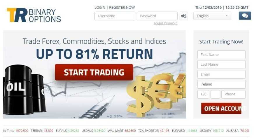 Tr binary options review